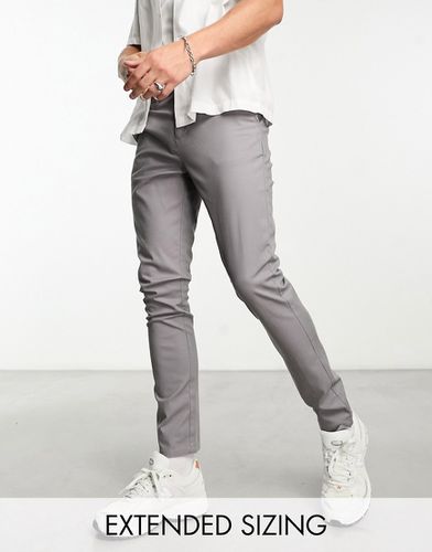 Pantalon chino coupe skinny - Anthracite - Asos Design - Modalova