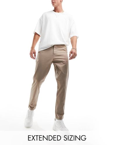 Pantalon chino fuselé - Taupe - Asos Design - Modalova