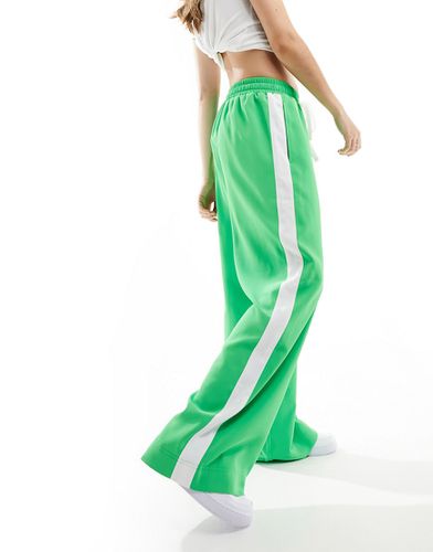 Pantalon à enfiler avec empiècement contrastant - vif - Asos Design - Modalova