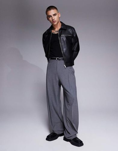 Pantalon à pinces coupe ample élégante - Asos Design - Modalova