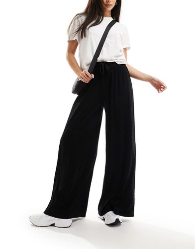 Pantalon ample avec liens à la taille - Asos Design - Modalova