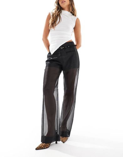 Pantalon ajusté transparent - Asos Design - Modalova