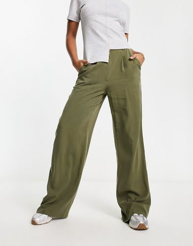 Pantalon dad - Kaki - Asos Design - Modalova
