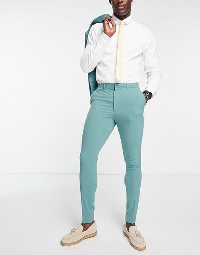 Pantalon de costume ultra skinny - sauge - Asos Design - Modalova