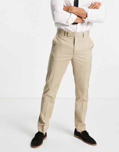 Pantalon de costume ajusté - Camel - Asos Design - Modalova