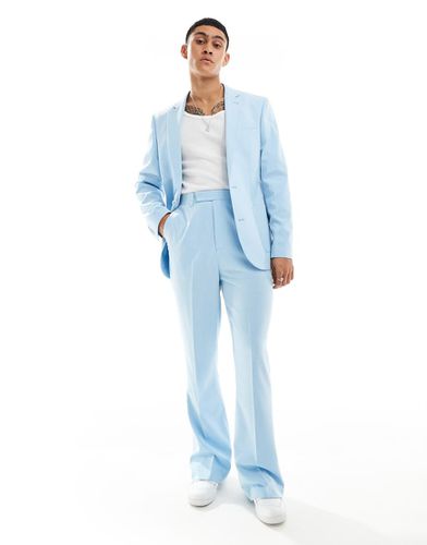 Pantalon de costume évasé à taille haute - chardon - Asos Design - Modalova