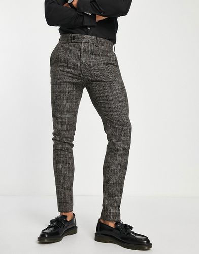 Pantalon de costume skinny - Carreaux - Asos Design - Modalova