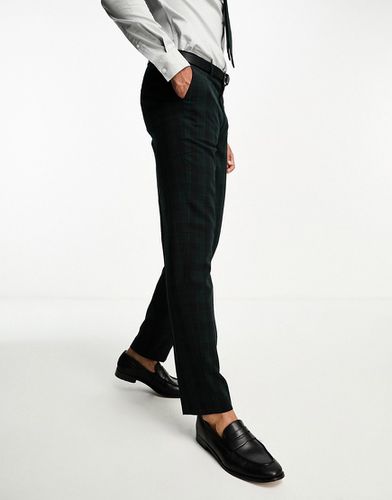 Pantalon de costume slim à carreaux - forêt - Asos Design - Modalova