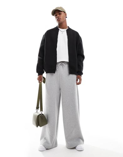 Pantalon de jogging ultra-ample en néoprène - chiné - Asos Design - Modalova