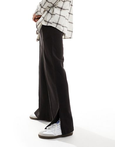 Pantalon de jogging ample à fentes - Chocolat - Asos Design - Modalova