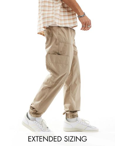 Pantalon de jogging cargo à enfiler - Marron - Asos Design - Modalova