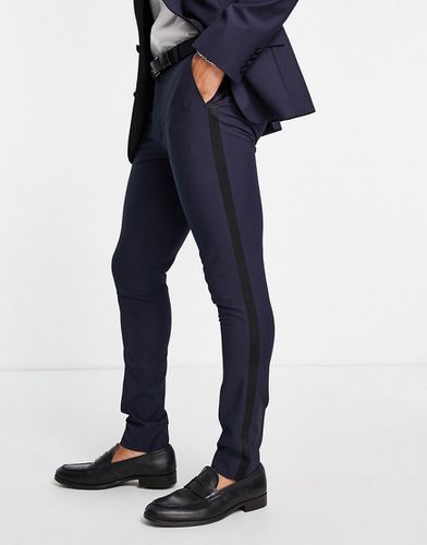 Pantalon de smoking skinny - Bleu - Asos Design - Modalova