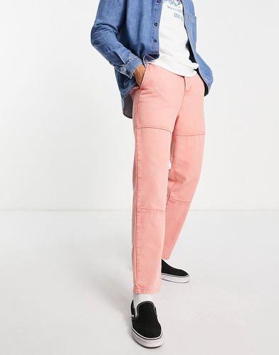 Pantalon de skate coupe charpentier - Corail - Asos Design - Modalova