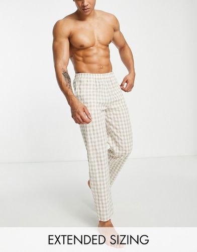 Pantalon décontracté tissé à carreaux - Asos Design - Modalova