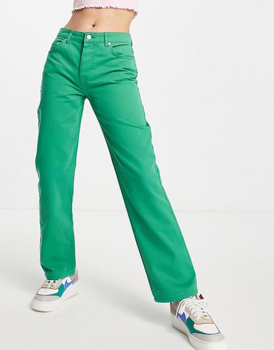 Pantalon droit style années 90 - acidulé - Asos Design - Modalova