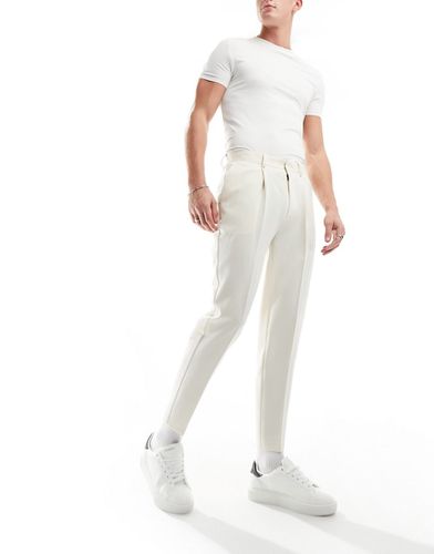 Pantalon élégant coupe fuselée - Taupe clair - Asos Design - Modalova