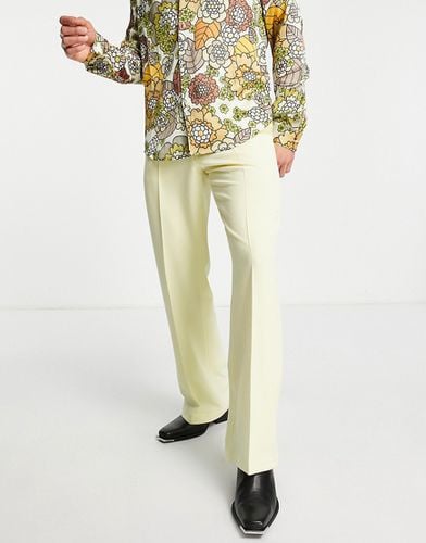 Pantalon habillé évasé - pastel - Asos Design - Modalova
