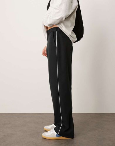 Pantalon large élégant avec liseré latéral - Asos Design - Modalova