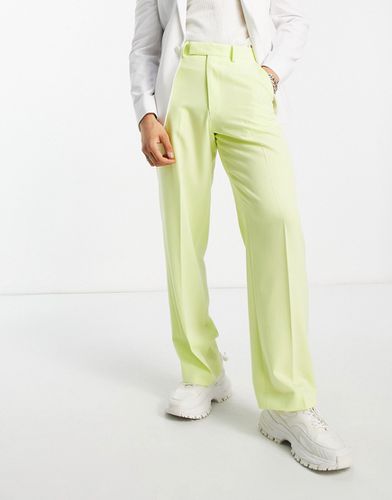 Pantalon large élégant - citron - Asos Design - Modalova