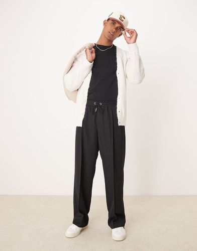 Pantalon large habillé à enfiler - Asos Design - Modalova