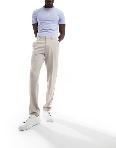 Pantalon slim habillé - Taupe - Asos Design - Modalova