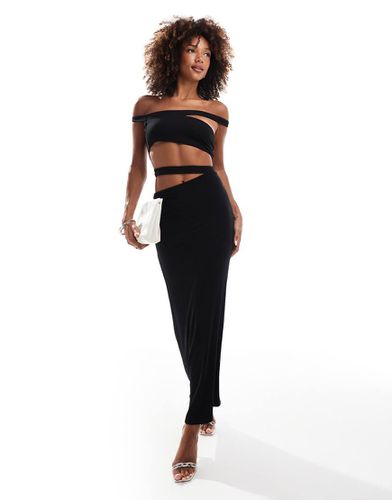 Robe bandeau longue à encolure bateau - Asos Design - Modalova