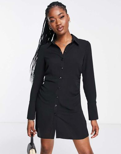 Robe chemise courte ajustée - Asos Design - Modalova