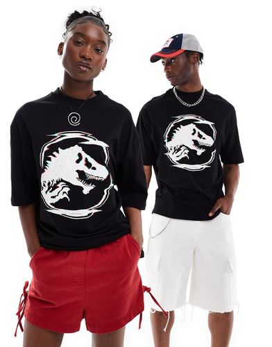 T-shirt unisexe oversize à imprimé Jurassic World sous licence - Asos Design - Modalova