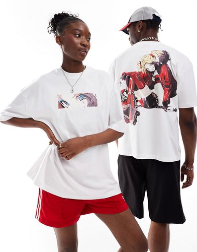 T-shirt unisexe oversize avec imprimés Harley Quinn - Asos Design - Modalova