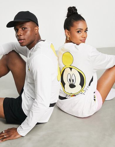 T-shirt unisexe à manches longues avec imprimé Disney Mickey Mouse - Asos Design - Modalova