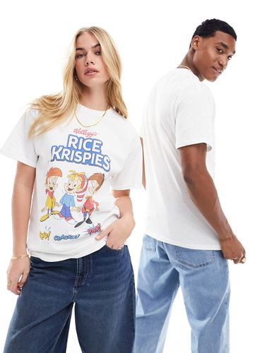 T-shirt unisexe avec imprimé Kelloggs Rice Krispies - Asos Design - Modalova