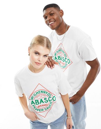 T-shirt unisexe avec logo imprimé Tabasco - Asos Design - Modalova