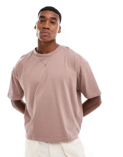 T-shirt basique coupe carrée oversize en tissu épais 240 g/m² - Asos Design - Modalova