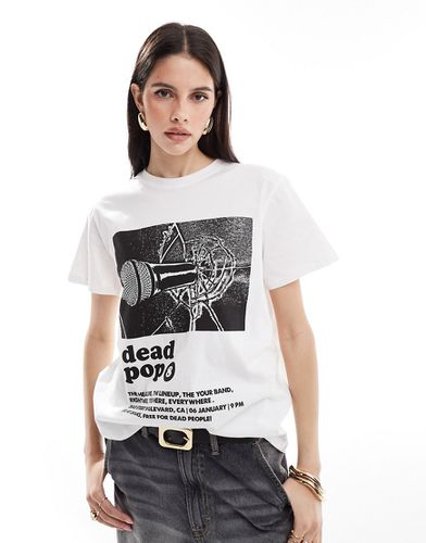 T-shirt classique à motif groupe Dead Pop - Asos Design - Modalova