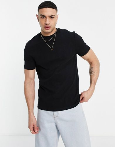 T-shirt habillé côtelé - Asos Design - Modalova