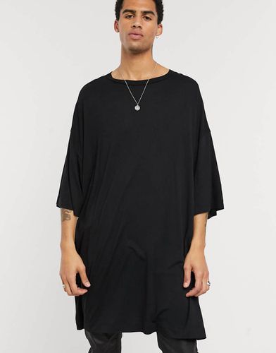 T-shirt long ultra oversize en viscose - Asos Design - Modalova