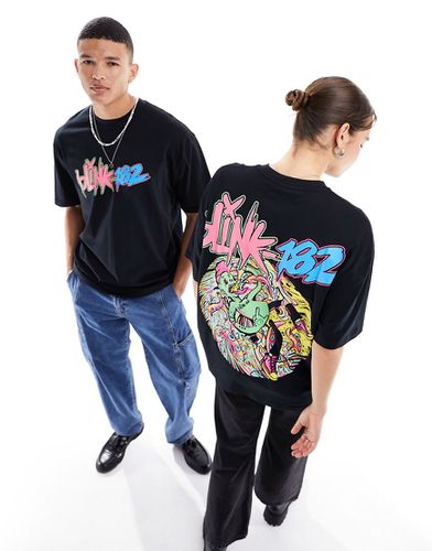 T-shirt oversize unisexe à motif Blink 182 - Asos Design - Modalova