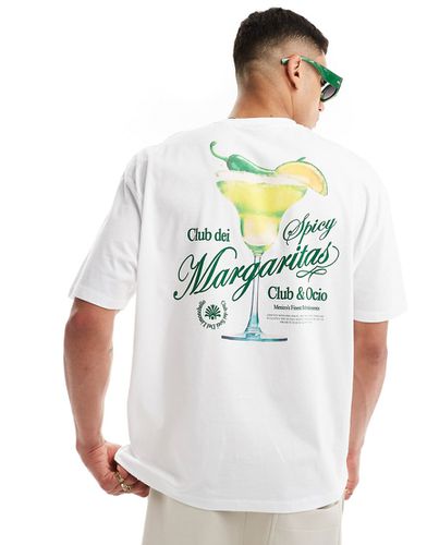 T-shirt oversize à imprimé Margarita - Asos Design - Modalova
