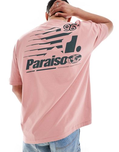 T-shirt oversize à imprimé style sport - Asos Design - Modalova