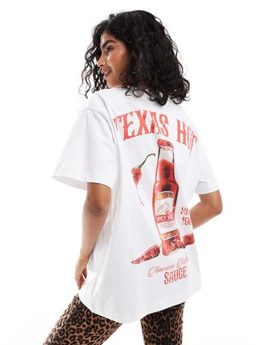 T-shirt oversize à imprimé Texas Hot - Asos Design - Modalova