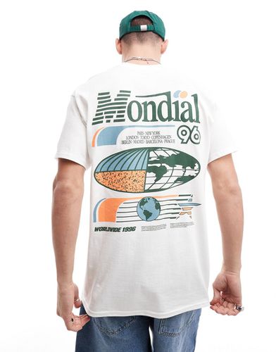 T-shirt oversize imprimé au dos - Asos Design - Modalova