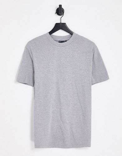 T-shirt ras de cou - chiné - GREY - Asos Design - Modalova