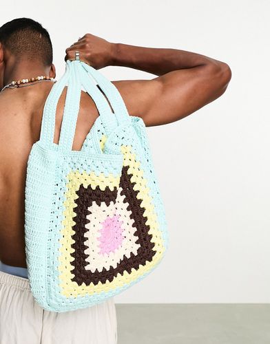 Tote bag bandoulière oversize au crochet - Asos Design - Modalova