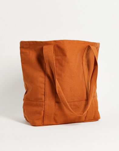Tote bag oversize épais - délavé - ASOS DESIGN - Modalova