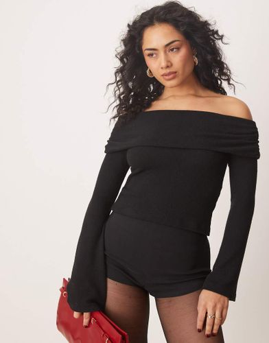 Top asymétrique ultra doux au toucher - Asos Design - Modalova
