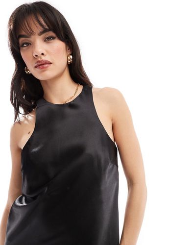 Top satin à dos nageur - Asos Design - Modalova