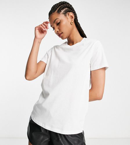 ASOS DESIGN Tall - Ultimate - T-shirt ras de cou en coton mélangé - - WHITE - Asos Tall - Modalova