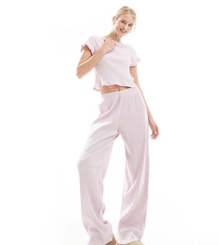 ASOS DESIGN Tall - Mix & Match - Pantalon côtelé - Lilas - Asos Tall - Modalova