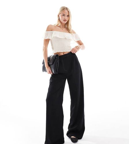 ASOS DESIGN Tall - Pantalon de tailleur ample à coutures contrastantes - Asos Tall - Modalova