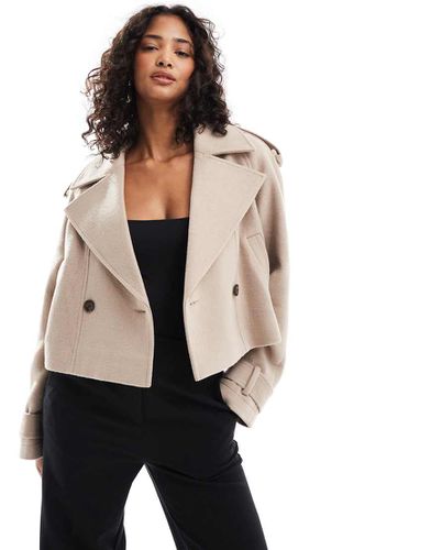 Trench-coat court et élégant - Champignon - Asos Design - Modalova